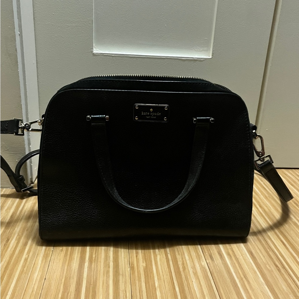 Kate Spade Black bowling Bag